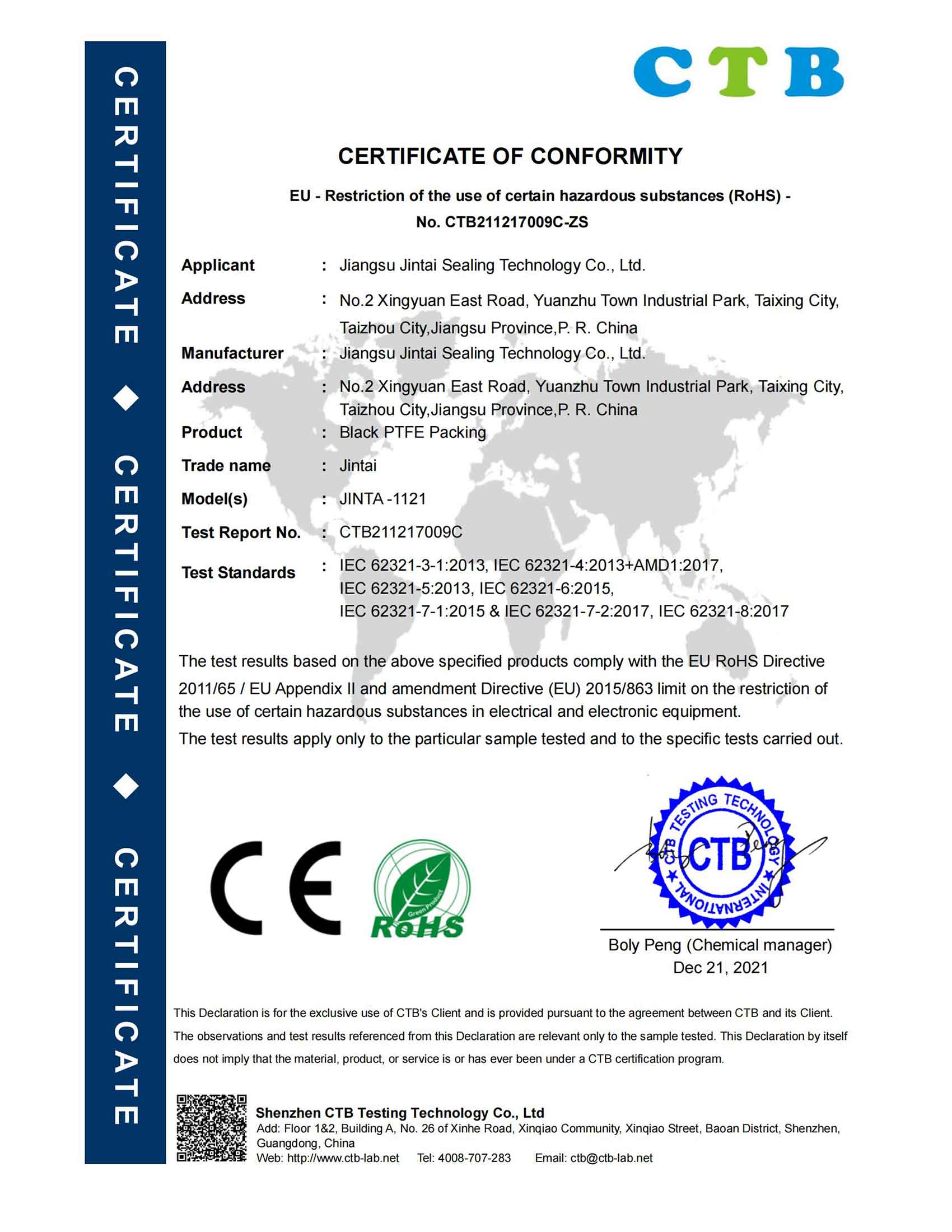 Black PTFE Packing (2)